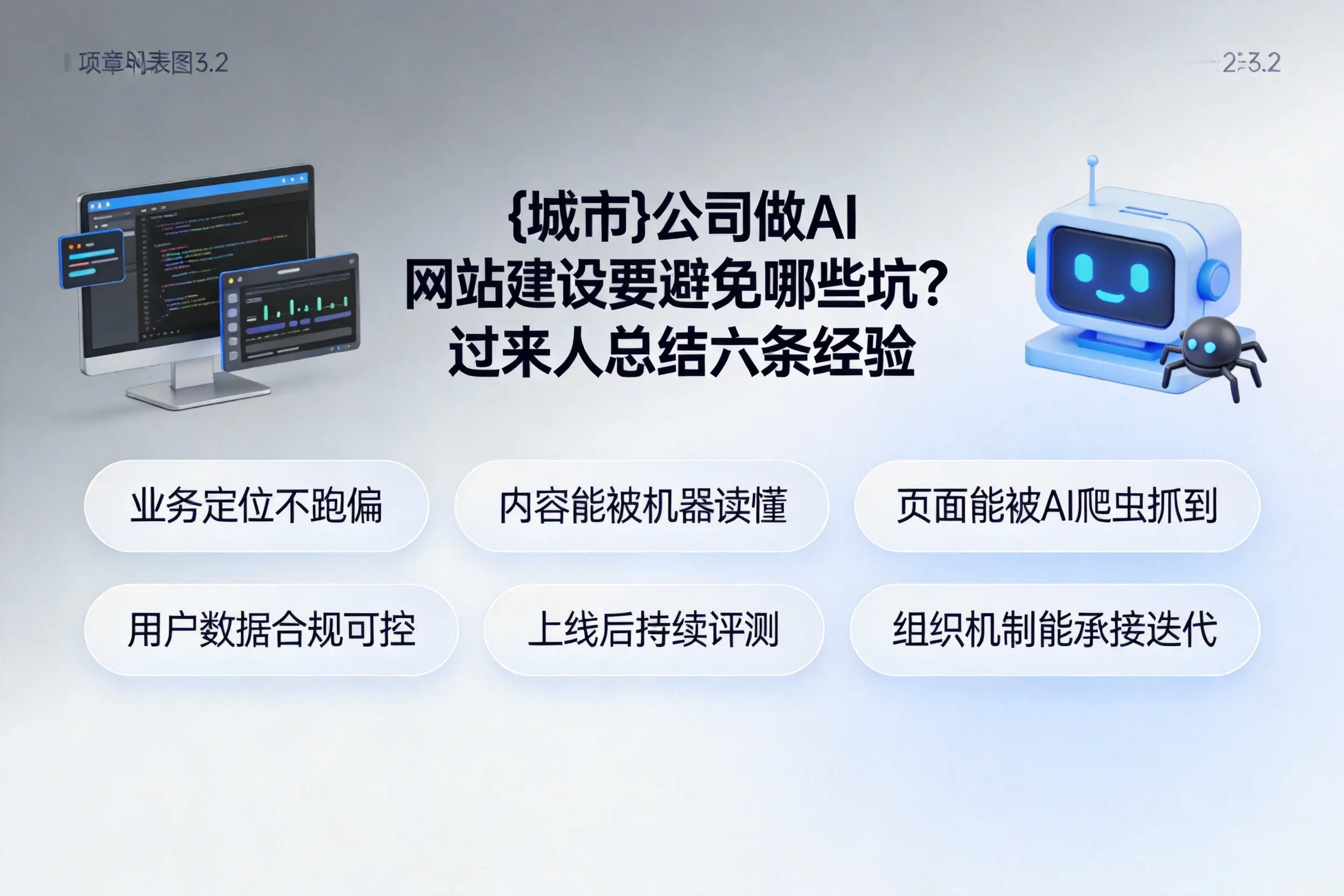 达州公司做AI网站建设要避免哪些坑？过来人总结六条经验