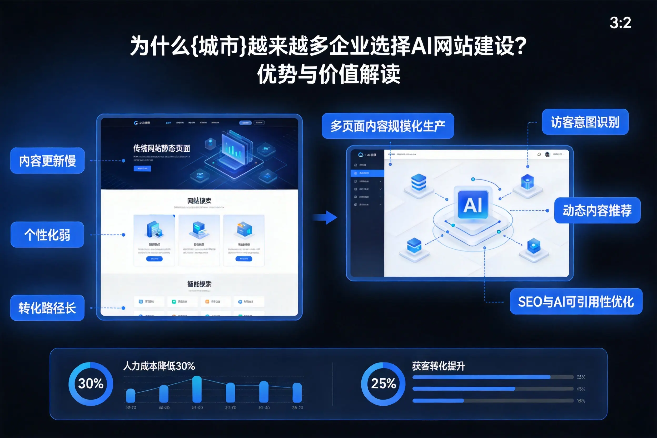 为什么达州越来越多企业选择AI网站建设？优势与价值解读