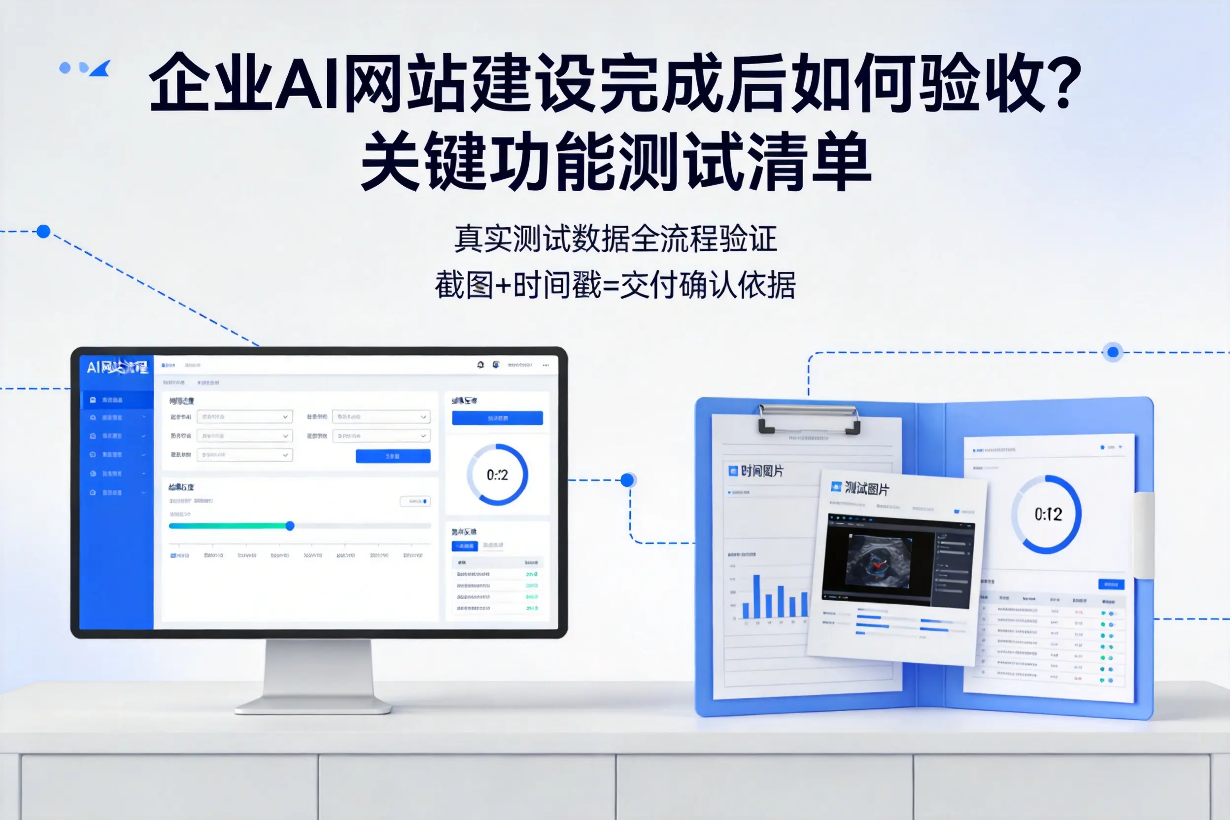 达州企业AI网站建设完成后如何验收？关键功能测试清单