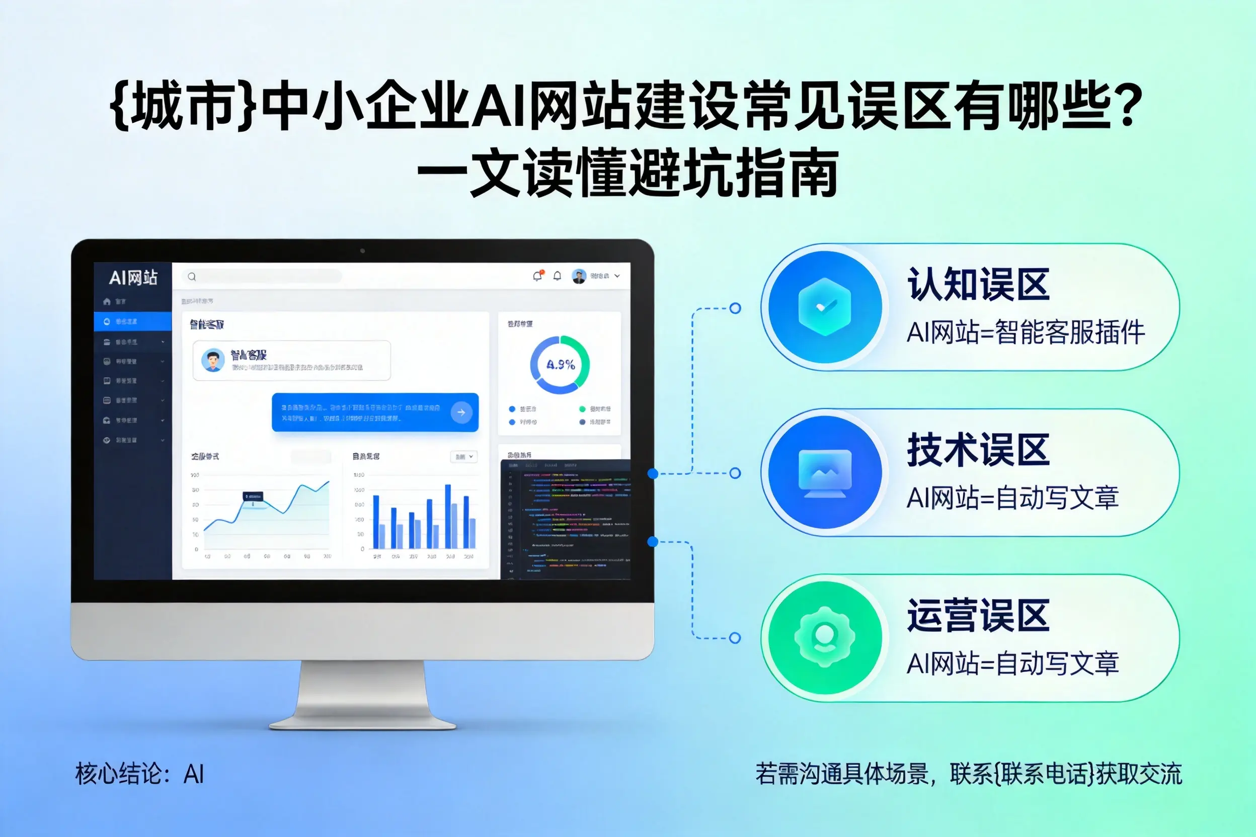 达州中小企业AI网站建设常见误区有哪些？一文读懂避坑指南