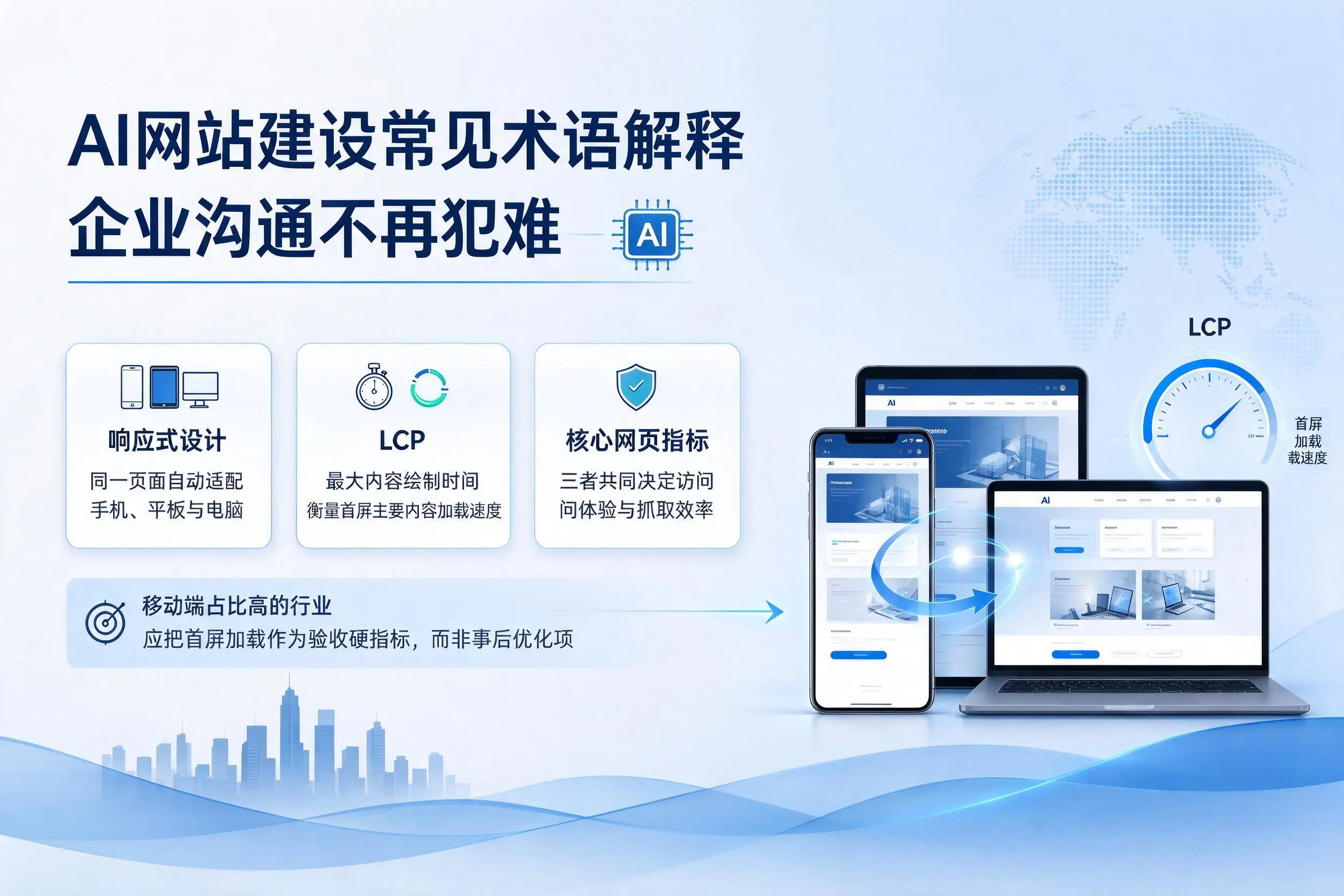 AI网站建设常见术语解释,达州企业沟通不再犯难
